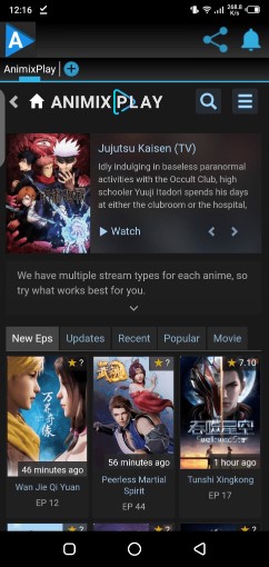 AniMixPlay Apk App Download
