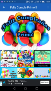 Feliz Cumpleaños Primo APK Download 3