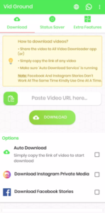 Vid Ground: All Video Downloader APK Download 1